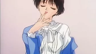 Hentai video - Countdown Conjoined 2 - Blind slave face fucks schoolgirl futanari in a hot sex scene.