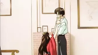 Hentai video - Countdown Conjoined 2 - Blind slave face fucks schoolgirl futanari in a hot sex scene.