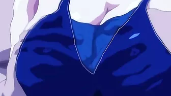 Busty nurse masturbates for doctor in hentai hospital.