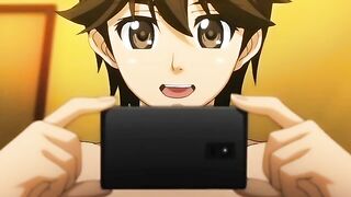 Strict Teacher punishes student with hentai sex.