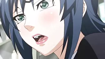 Strict Teacher punishes student with hentai sex.