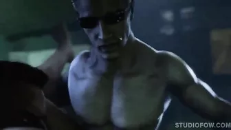 Studs of Resident Evil have hardcore gay anal sex - Hentai City