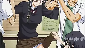 Sexy schoolgirls get gangbanged in slutty hentai scenes.