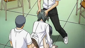 Sexy schoolgirls get gangbanged in slutty hentai scenes.