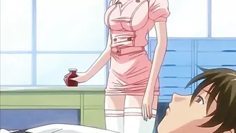 A young male slave is sexually dominated by a group of kinky schoolgirls in a hentai fantasy.