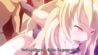 Blonde hentai princesses are sexually assaulted by raunchy pirates in a graphic scene.