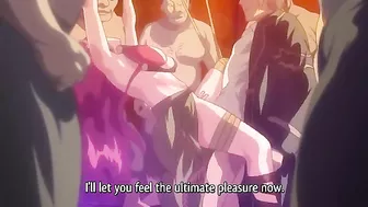 Blonde hentai princesses are sexually assaulted by raunchy pirates in a graphic scene.