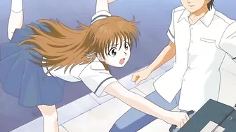 My brother's wife is a hot hentai babe who gets fucked by her husband, younger sister, and teacher in this steamy video.