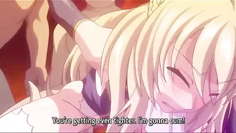 Princess gets brutal gangbang in hentai fantasy.