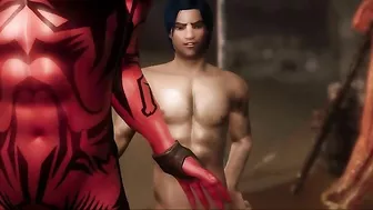 Darth Maul receives anal sex from a gay Jedi in hentai porn.