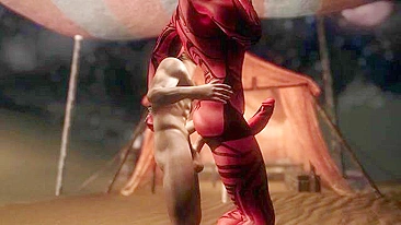 Darth Maul receives anal sex from a gay Jedi in hentai porn.