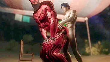 Darth Maul receives anal sex from a gay Jedi in hentai porn.