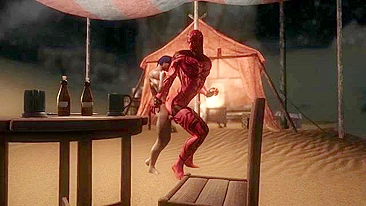 Darth Maul receives anal sex from a gay Jedi in hentai porn.