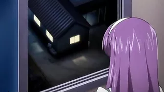 Hentai video - Busty teacher masturbates while schoolgirls get facials.