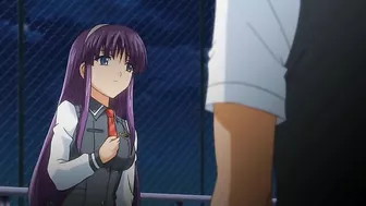 Hentai video - Busty teacher masturbates while schoolgirls get facials.