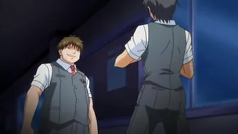 Hentai video - Busty teacher masturbates while schoolgirls get facials.