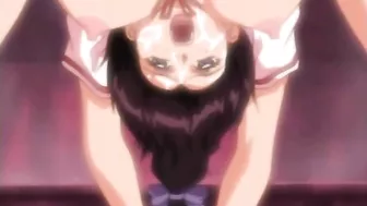 Isaku respectfully gives erotic enemas to two young girls before passionately fucking them on a hentai website.