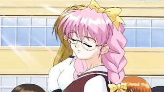 Isaku respectfully gives erotic enemas to two young girls before passionately fucking them on a hentai website.