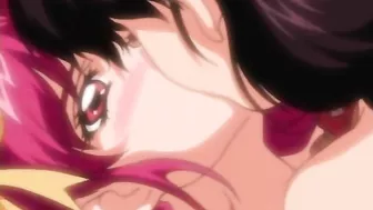 Isaku respectfully gives erotic enemas to two young girls before passionately fucking them on a hentai website.