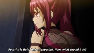 Reduced and optimized sentence - A captured female ninja is sexually assaulted until impregnated in this hentai video.