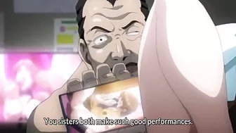 Sexy Japanese schoolteacher bound, ass filled with dildos, and group-fucked in hentai video.