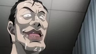 Sexy Japanese schoolteacher bound, ass filled with dildos, and group-fucked in hentai video.