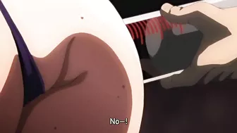 Sexy Japanese schoolteacher bound, ass filled with dildos, and group-fucked in hentai video.