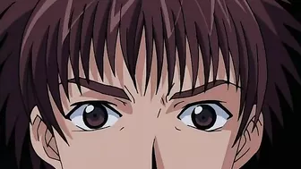 Black widow gets double-teamed by cute teens in a kinky dungeon threesome.