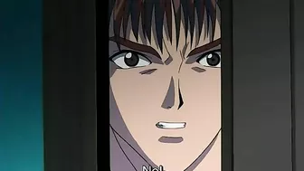 Black widow gets double-teamed by cute teens in a kinky dungeon threesome.