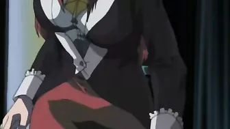 Satanically defiling a schoolgirl with hentai sex.