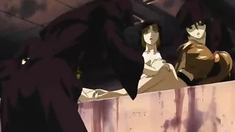 Satanically defiling a schoolgirl with hentai sex.