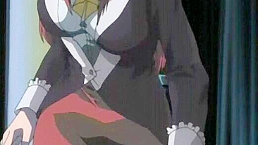 Satanically defiling a schoolgirl with hentai sex.