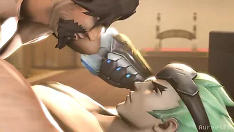 McCree and Genji engage in homosexual intercourse in a hentai animation.