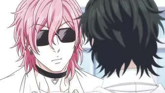 Yaoi students in a hentai threesome at school.