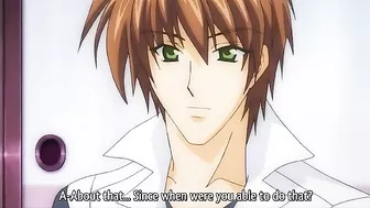 Haruka, a female ninja with a futa dick, fucks her friend in hentai porn.