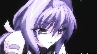 Haruka, a female ninja with a futa dick, fucks her friend in hentai porn.