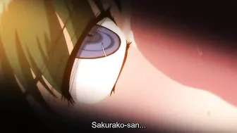 Hentai Futanari ghost demon fucks busty sensei in front of perverted onlookers.