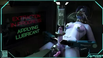 Hentai Overwatch girls get milked and cum in a trailer designed for adults.