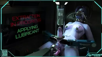 Hentai Overwatch girls get milked and cum in a trailer designed for adults.