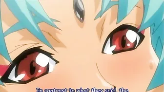 Hentai video - A cute teen succubus gets fucked by an angel with a futanari cock.