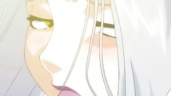 Hentai video - A cute teen succubus gets fucked by an angel with a futanari cock.