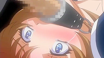 Hentai schoolgirl gets anal filled with milk in Gakuen 2 ep2.