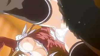 The class president was blackmailed, bound, and aggressively sexually assaulted in a hentai video.