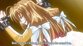 The class president was blackmailed, bound, and aggressively sexually assaulted in a hentai video.