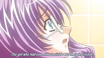 The class president was blackmailed, bound, and aggressively sexually assaulted in a hentai video.