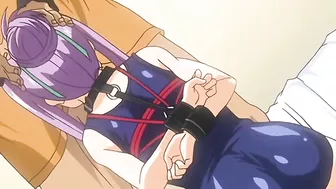 The class president was blackmailed, bound, and aggressively sexually assaulted in a hentai video.