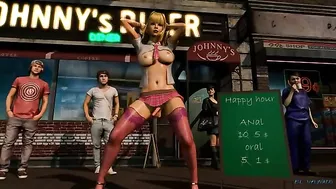 Hentai video - Schoolgirl shemale gets anal sex in public.