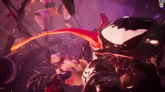 Spider-Man is anally penetrated by Venom in a 3D cartoon hentai animation.