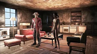 Hancock from Fallout 4 gets an anal creampie from a zombified Trixy with hentai appeal.