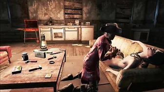 Hancock from Fallout 4 gets an anal creampie from a zombified Trixy with hentai appeal.